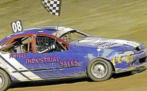 GUTSY WIN: Neil Keldoulis edged out Gympie’s Darren Lyon in street sedans. GUTSY WIN: Neil Keldoulis edged out Gympie’s Darren Lyon in street sedans.